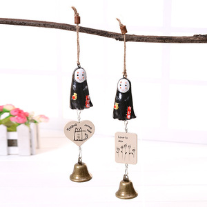 Nuovo Design esterno ciondolo scatola di colore mulino a vento in legno casa campana del vento ornamenti decorazione per la casa Souvenir carillon del vento - Product Image 6
