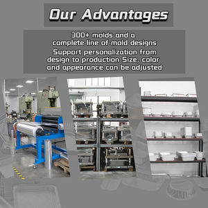 Barquettes alimentaires rondes en <span class=keywords><strong>aluminium</strong></span> de 16 pouces, 405*20 mm, 110 g, jetables, résistantes au four, en <span class=keywords><strong>aluminium</strong></span> - Product Image 6