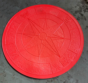 Molde para Estampado de Concreto para Exteriores, Diseño <span class=keywords><strong>Impreso</strong></span> para Decoración de Pilar de Puerta, Suelo <span class=keywords><strong>y</strong></span> Arte en el Hogar - Product Image 2