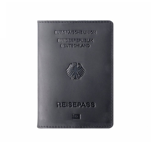 <span class=keywords><strong>Porte</strong></span>-cartes en cuir véritable pour hommes, organisateur de portefeuille de voyage pour l'Allemagne, passeport, documents, <span class=keywords><strong>porte</strong></span>-cartes, sacs de certificat - Product Image 3