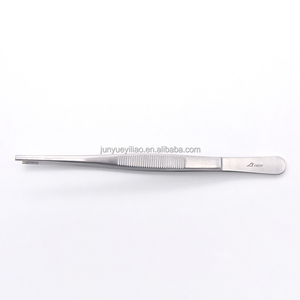Adson instrumen medis 16cm, forsep jempol tata rias dengan sumber daya Manual baja tahan karat permukaan Bergerigi - Product Image 5
