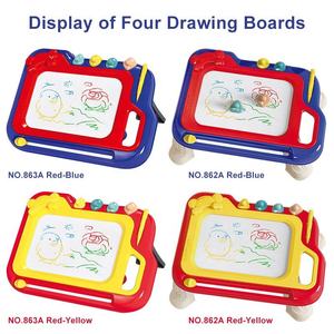 Planche à dessin magnétique Portable Durable en plastique effaçable Art peinture couleur timbre bricolage Doodle <span class=keywords><strong>jouet</strong></span> dessin jouets - Product Image 6