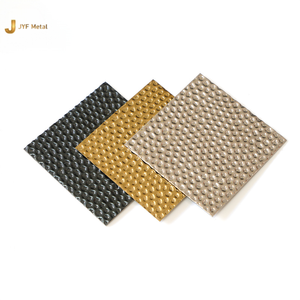 แผ่นสแตนเลสนูน201 304แผ่นสแตนเลสสำหรับตกแต่งผนังโรงแรมแผ่นสแตนเลสสีโรสโกลด์ EX191งานตามสั่ง - Product Image 3