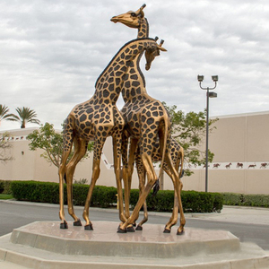 Meilleurs articles de vente de Jardin Décoratif En Métal Bronze statue de Girafe - Product Image 2
