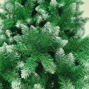 Vente directe d'usine, arbre de Noël artificiel de haute qualité de 6 pieds, décorations de Noël d'extérieur avec effet neige - Product Image 3