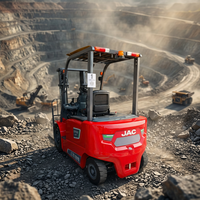 Chariot élévateur électrique au lithium CPD25 à vue large, options de mât, 2500 kg, modes P/E/S, sécurité OPS