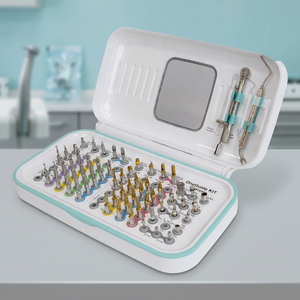 ชุดอุปกรณ์ Osstem Dental Implant OneGuide สำหรับการผ่าตัดยกไซนัสแบบเปิดด้วยมือ  พร้อมเครื่องมือเหล็กสำหรับการปลูกถ่ายรากฟันเทียม  ชุดอุปกรณ์ Taper Kit ได้รับมาตรฐาน CE - Product Image 3