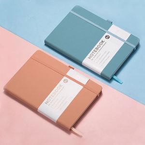 Libreta de Negocios Personalizada A5, Agenda de Cuero PU Suave, Diario, Bloc de Notas con Correa Elástica - Product Image 6