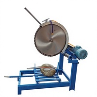 Machine de découpe de galets de jade de 16 à 40 pouces, machine de découpe industrielle de pierre et de marbre, machine de découpe à eau haute puissance pour troncs ronds