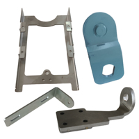 Plaques d'estampage plates personnalisées avec fabrication OEM de tôles pour quincaillerie de connexion en acier inoxydable et aluminium