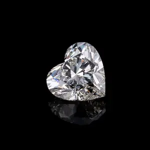 1ct Lab Diamond Grown D E F G H Color VVS VS Clarity 3EX HPHT Heart Shape CVD Lab Grown Diamond