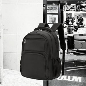 Mochila <span class=keywords><strong>de</strong></span> Gran Capacidad con Cierre, Material Oxford, Correa con Amortiguación <span class=keywords><strong>de</strong></span> Aire, Puerto USB para Carga, Ideal para Estudiantes, Negocios, Viajes y Ocio al Aire Libre - Product Image 3