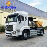 Nuevo Camión Tractor Sinotruk Howo Nx 4X2 de 6 Ruedas, 440Hp, Cabina Confortable, para Transporte de Carga Pesada a Larga Distancia