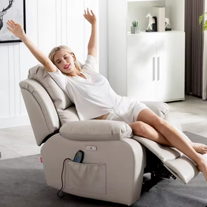 Fauteuil inclinable électrique relaxant pour cinéma maison, chaise inclinable à bascule monoplace, canapé inclinable motorisé en gros - Product Image 5