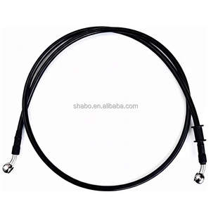 Manguera de Freno Universal Trenzada de Acero Inoxidable AN3, Manguera de Embrague para Honda, Yamaha, Suzuki, Bajaj Auto, AKT Motors, Italika, <span class=keywords><strong>Shineray</strong></span> - Product Image 3