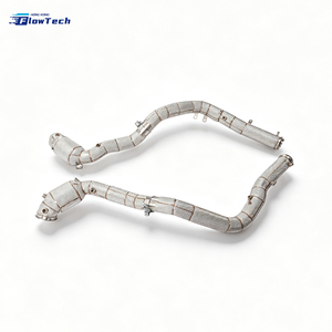 ท่อดาวน์ไปป์สมรรถนะสูงสำหรับ Mercedes G63 AMG W465 M177 4.0T V8 ผลิตจากสแตนเลส 304 ติดตั้งแบบ Direct Bolt-on - Product Image 1