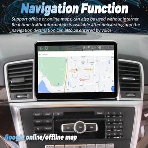 Autoradio multimédia Android 13 pour Benz ML W166 ML320 ML350 ML400 ML500 2013-2015, lecteur vidéo, enregistreur stéréo, GPS, unité principale - Product Image 5