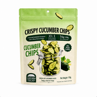 Sachet refermable personnalisé avec fermeture éclair, finition brillante ou mate, pour emballage alimentaire, idéal pour les chips croustillantes