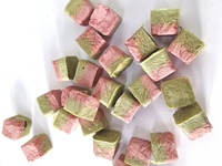 Friandises pour chats personnalisables en gros, lyophilisées, riches en protéines, aux canneberges, poulet et herbe à chat, pour la nutrition et la gestion des boules de poils