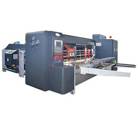 Máquina Automática Personalizada para Hacer Cajas de Cartón, Troqueladora Rotativa de Cartón Corrugado, para Francia, España, Portugal e India