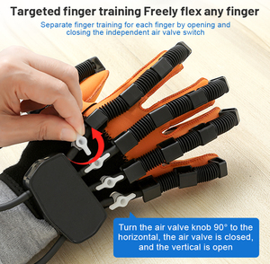 Guante Robótico Automático para Terapia Física, Entrenador de Dedos para Rehabilitación de Manos Post-Ictus - Product Image 6