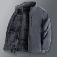 Veste polaire MAQVOB de haute qualité, vente en gros d'usine, personnalisable, vêtements d'extérieur, veste polaire chaude d'hiver, fermeture éclair, randonnée, chasse, veste polaire pour homme
