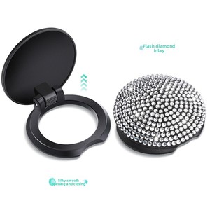 Anneau de protection ABS pour bouton de démarrage à une touche, incrusté de diamants, pour modification intérieure de voiture, avec décoration en pierres thermofusées - Product Image 2