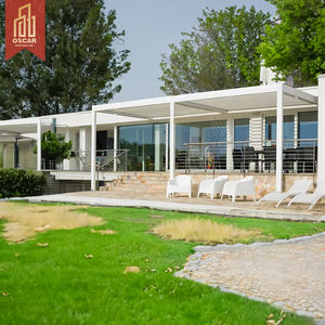 5x3 6x4 4x4 4x3 3x3m Pergola Stores réglables électriques Pavillon de toiture motorisé en aluminium Pergola à persiennes bioclimatique extérieure - Product Image 1