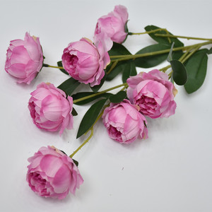 Wholesale Factory <b>Artificial</b> Flower Peony Single <b>Stem</b> for Wedding Events Home Decoration - Product Image 3