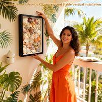 Cadre 3D profond pour photos 8x8 8x10 10x10 16x16 pouces A4 avec plexiglas – Vente en gros