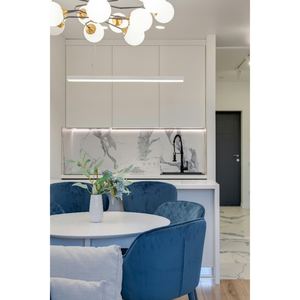 بريما خزانة مطبخ أنيقة طلاء نهائي وتخزين عملي للمنازل الحديثة تصميم خاص باب خزانة شاكر - Product Image 5