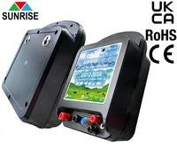 12V/230V Accu- en netspanningsvoeding Waterdichte milieuvriendelijke SUNRISE elektrische afrastering energizer 3D-modellering dierengevangenschap