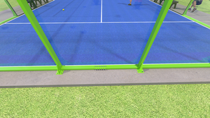 Pista de Pádel con Pilar de Cristal para la Mejor Vista del Espectador, Phuoc Thinh Panoramic, Instalación Premium de Pádel, Venta al por Mayor B2B - Product Image 2