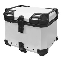 Nouvelle boîte arrière et latérale pour moto en alliage d'aluminium 30L/36L/45L/55L/65L, étanche
