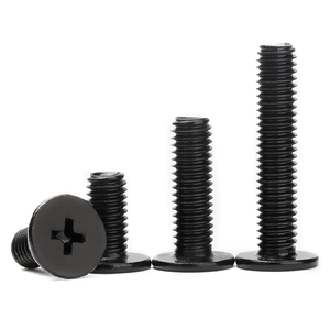 M1 M1.2 M1.4 X 5mm M1.6 M2 M2.5 M3 M4 M5 M6 M8 alta precisione in acciaio inossidabile Micro vite a testa sottile a croce - Product Image 6