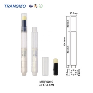 Envase Reciclable para Corrector Líquido, Lápiz Labial, Brillo Labial, Personalizable con Pincel, 3ml, Pluma Dosificadora para Aceite de Uñas - Product Image 3