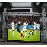 Publicidad P3.91 P4.81 Señalización digital Pantalla LED para exteriores Alquiler de pantallas LED Panel LED Mesa de puntuación de DJ Pared de video LED