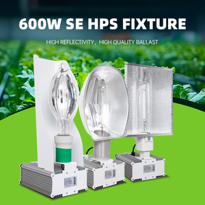 Lámpara Hortlight 400V <span class=keywords><strong>600W</strong></span> SE <span class=keywords><strong>HPS</strong></span> de Aluminio IP65 para Floración, Espectro Completo, Blanco Cálido, Alta Eficiencia, para Cultivo de Plantas en Invernadero, Tomate - Product Image 1