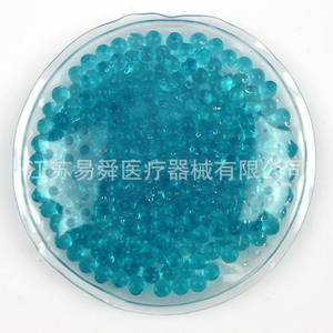 Compresse rafraîchissante/chauffante YiSheng YS-LR255 en PVC avec billes de gel rondes, impression personnalisable - Product Image 1