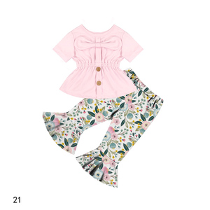 Conjuntos de Ropa para Niñas, Conjuntos de 2 Piezas Personalizados para Niñas Pequeñas, Conjuntos de Ropa de Boutique para Niñas, Conjuntos de Ropa de Verano para Bebés - Product Image 3