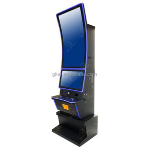 דגם חדש מופעל מטבע 43 "+ 24" ארון מגדל מסך כפול עם מכונת משחק מיומנות צג - Product Image 3