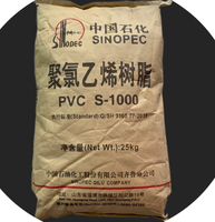 Resin PVC Sinopec S-1000 Bahan Baku Polivinil Klorida Murni untuk Pipa PVC Profil Film Kulit Sintetis Bahan Kabel