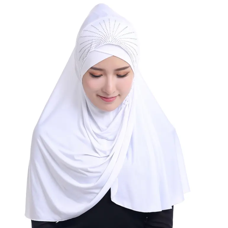 イスラムファッションヘッドウェアスカーフフルカバーキャップインナーイスラム教徒下スカーフイスラム服ヒジャーブ