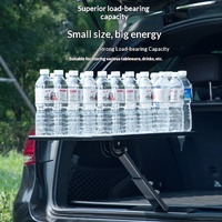 Table de coffre de voiture pour camping en plein air, idéale pour les voyages, design ergonomique, facile à nettoyer, durable pour pique-nique et barbecue