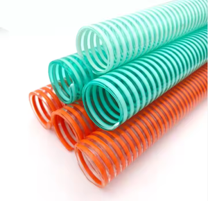 Chine Flexible En Plastique Rigide Spirale PVC Pompe À Eau Tuyau D'aspiration Robuste 4 Pouces 6 Pouces 8 Pouces 10 Pouces Tuyau D'aspiration Sous Vide - Product Image 1