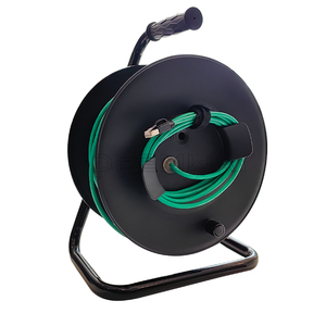 CAT6A 26AWG SFTP网络电缆扩展器电缆卷盘，带屏蔽公RJ45连接器 - Product Image 1