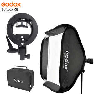 Godox gấp di động s-loại khung giá cho <span class=keywords><strong>Softbox</strong></span> trong 40/50/60/80 vuông kích thước cho ngoài trời ánh sáng đèn flash sử dụng chất liệu nylon - Product Image 2