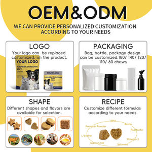 Pasokan pabrik suplemen Kurkumin kunyit, kolagen kunyah lembut, menenangkan nyeri sendi, meningkatkan mobilitas, Label besar & pribadi - Product Image 4