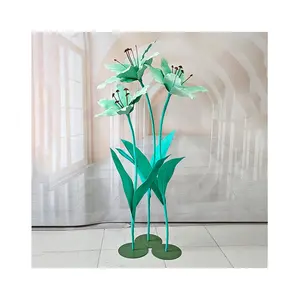 Innovative Product Colorful Artificial Giant Eva Foam Flower For Wedding Party Decorations Windows Display