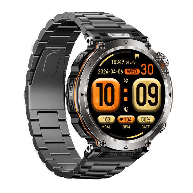New HT30 Smart Watch 1.7 Inch IPS Screen 600mAh Battery IP68 Waterproof Heart Rate Health Monitoring Sports Smartwatch